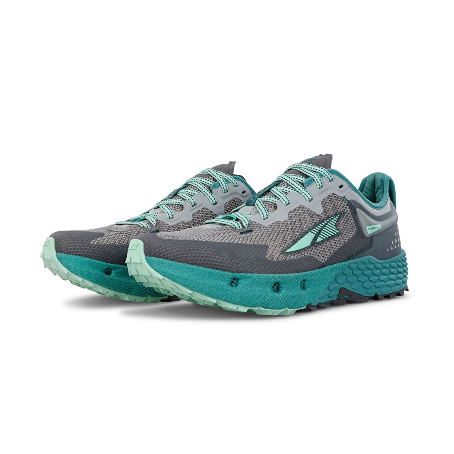 Zapatillas De Trail Running Altra Timp 4 Mujer Gris Turquesa | Costa Rica-41395789